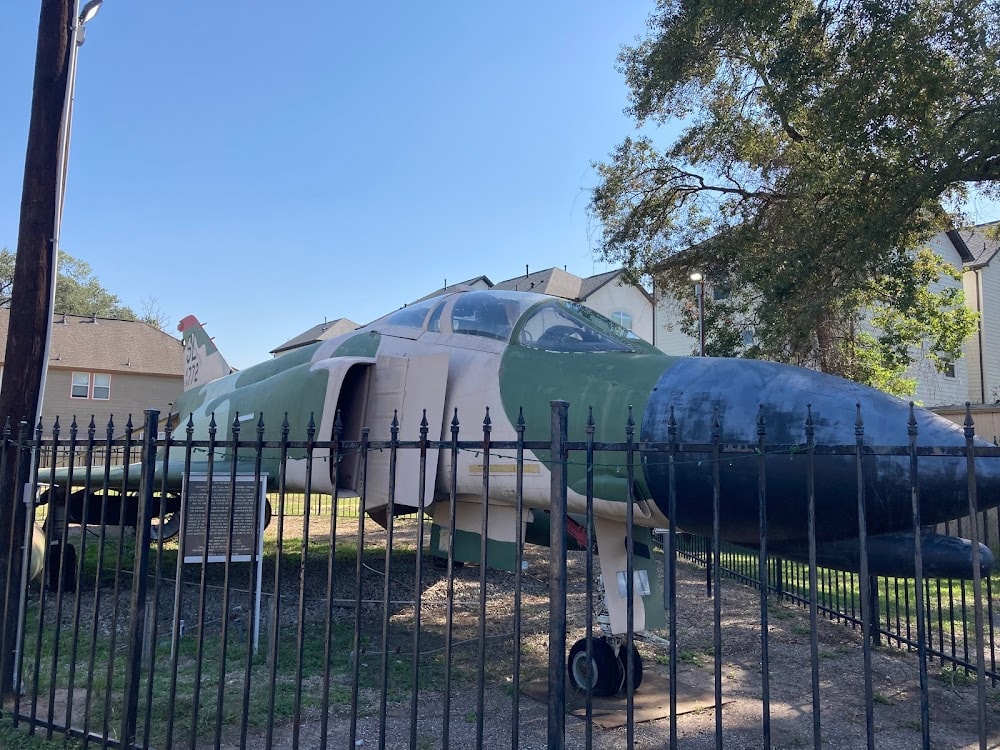 Historic F-4 Phantom II fighter jet at American Legion Post 560